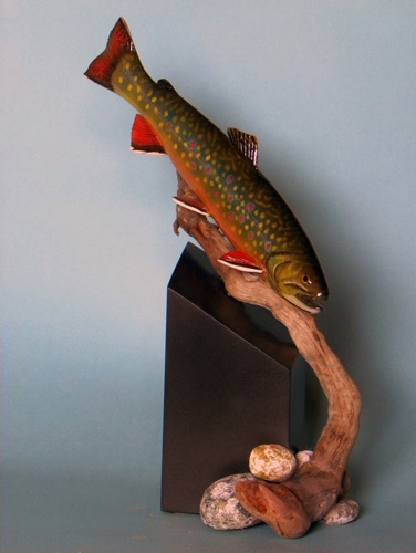 9'' Brook Trout Parr

Note: This is an example of a more contemporary design and base.